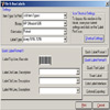 Design your own bar code labels with item descriptions on the label.